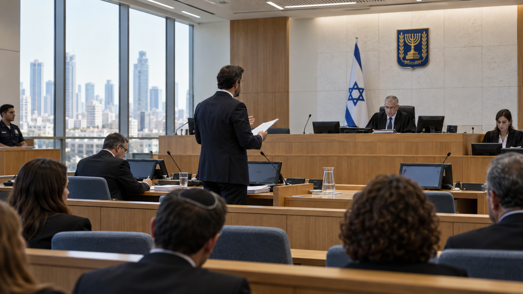 עורך דין גיא צברי סעד זמני בבית משפט